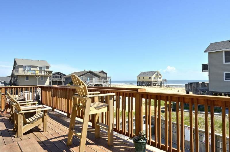 Wonderful views from the deck of our Outer Banks rental